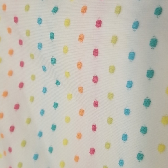 MR TURK Sorrento Swim Trunk ~ White Dotted Stripe Swim Knit Medium M NWOT - Picture 7 of 9